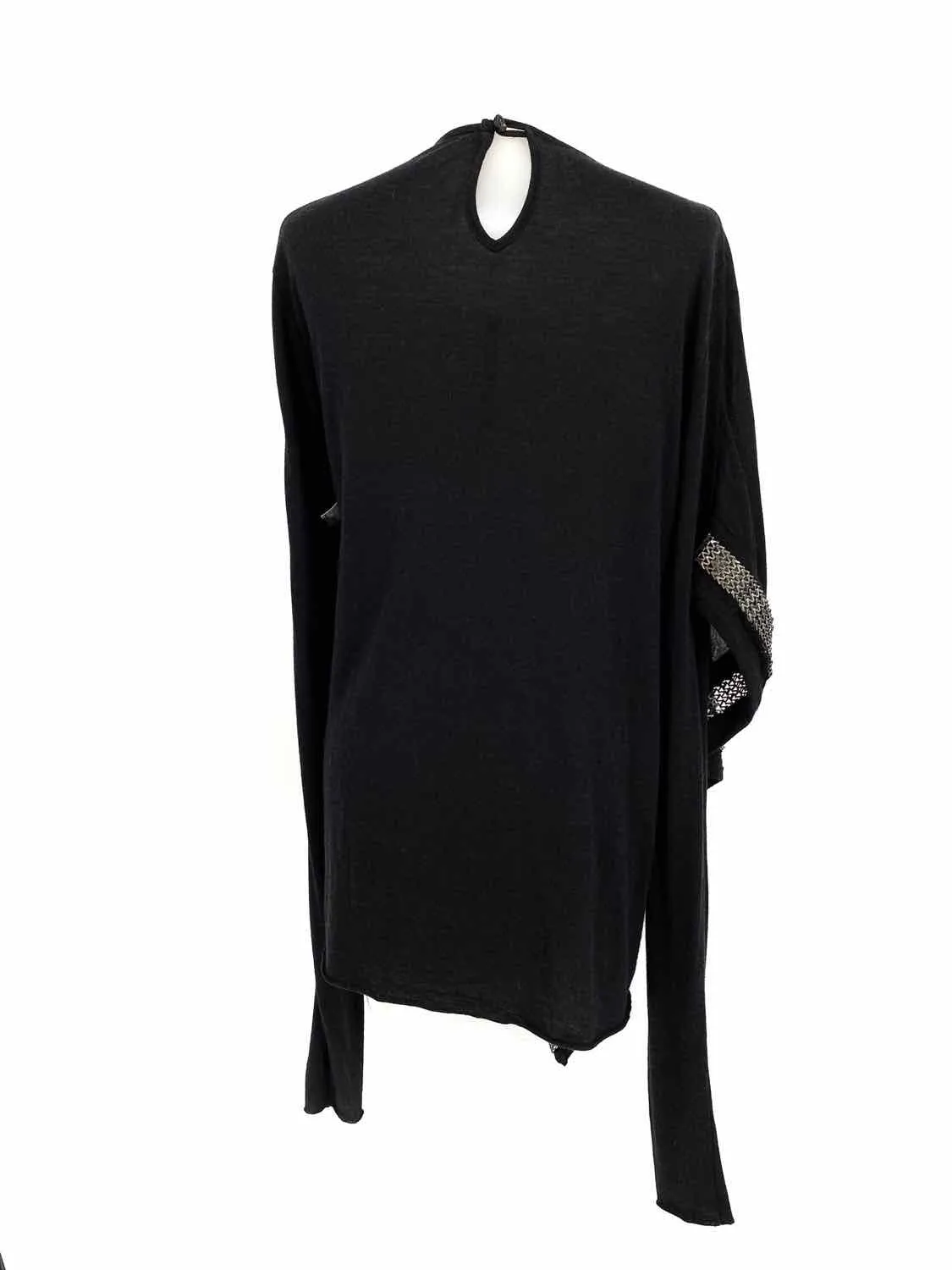 Rick Owens Women's Black Draped Long Sleeve