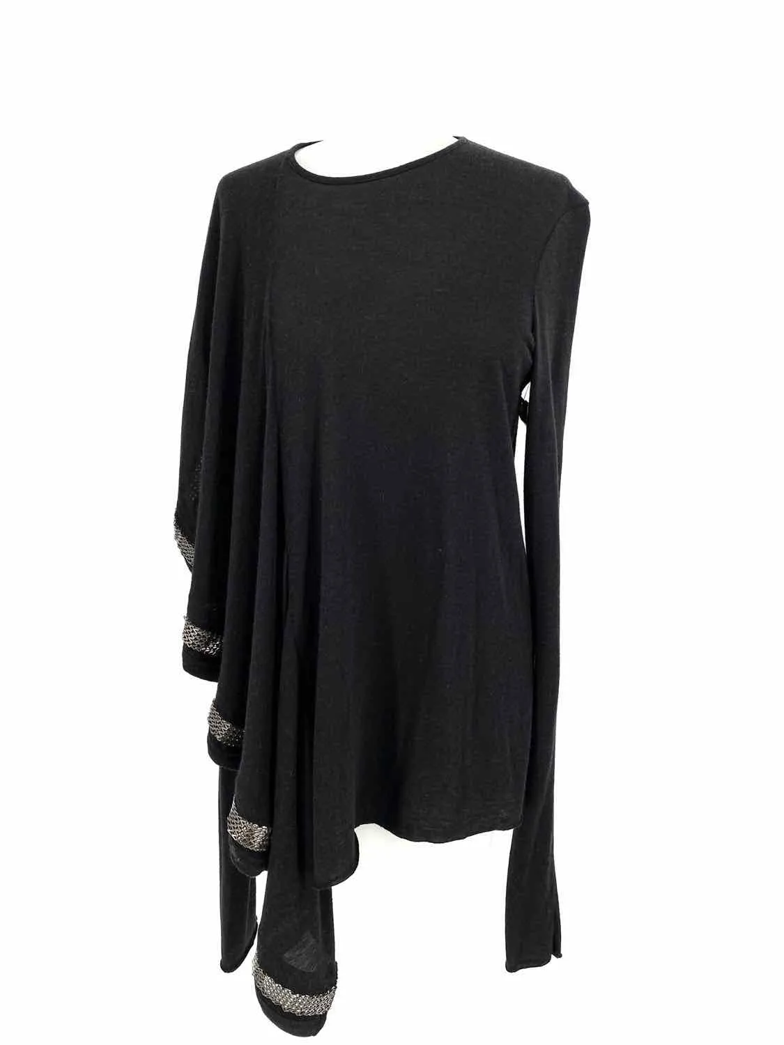 Rick Owens Women's Black Draped Long Sleeve