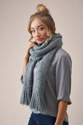 Rowan MODE at Rowan - Soft Boucle & Merino Aria Patterns - Scarf - PDF Download