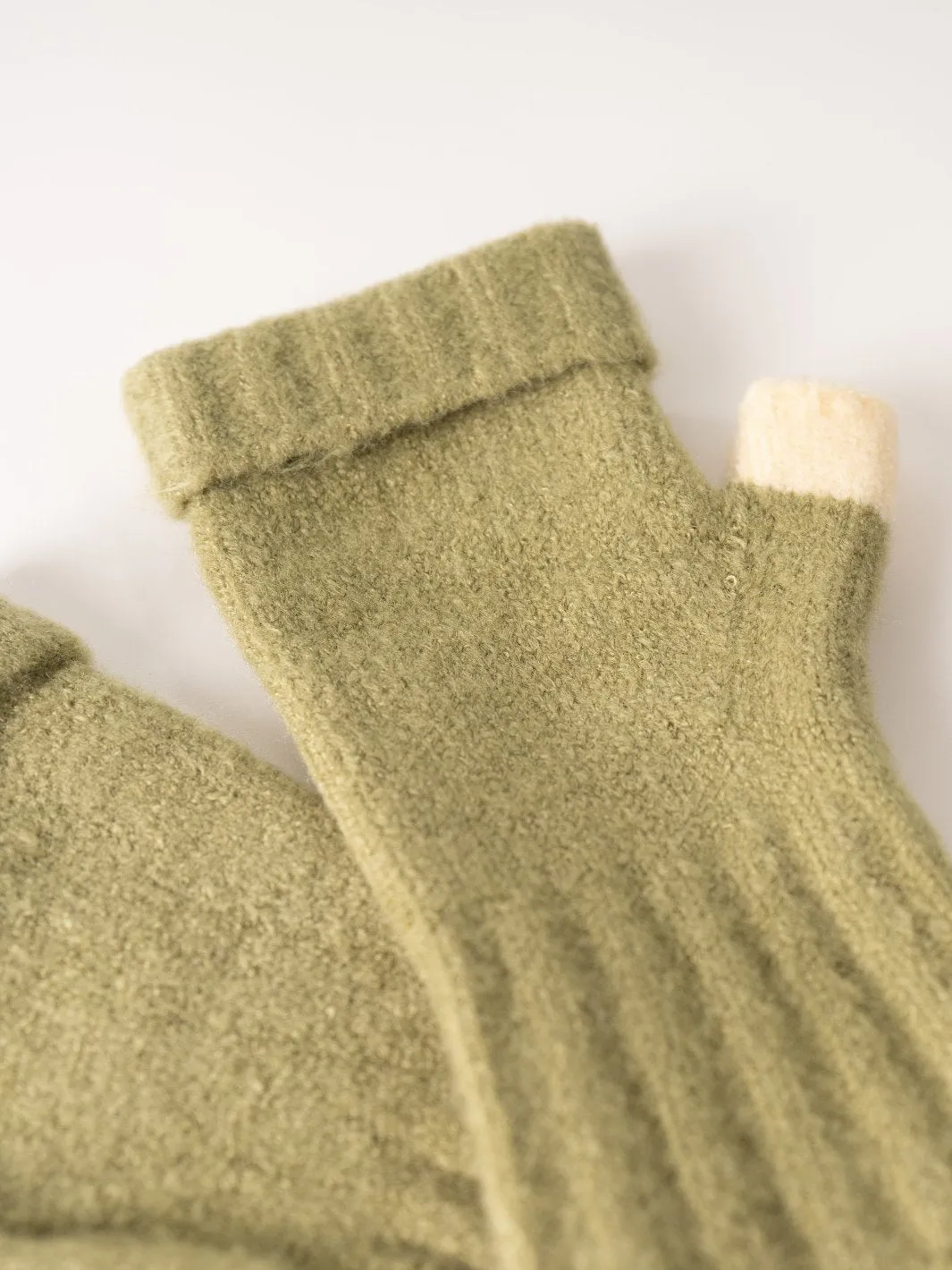 Sage Fingerless Gloves