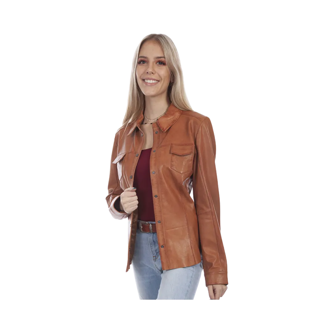 Scully Leathers Women's Cognac Jacket