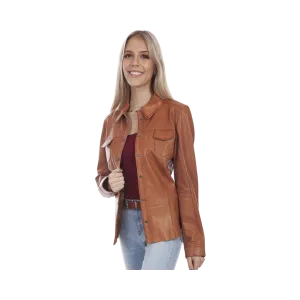 Scully Leathers Women's Cognac Jacket