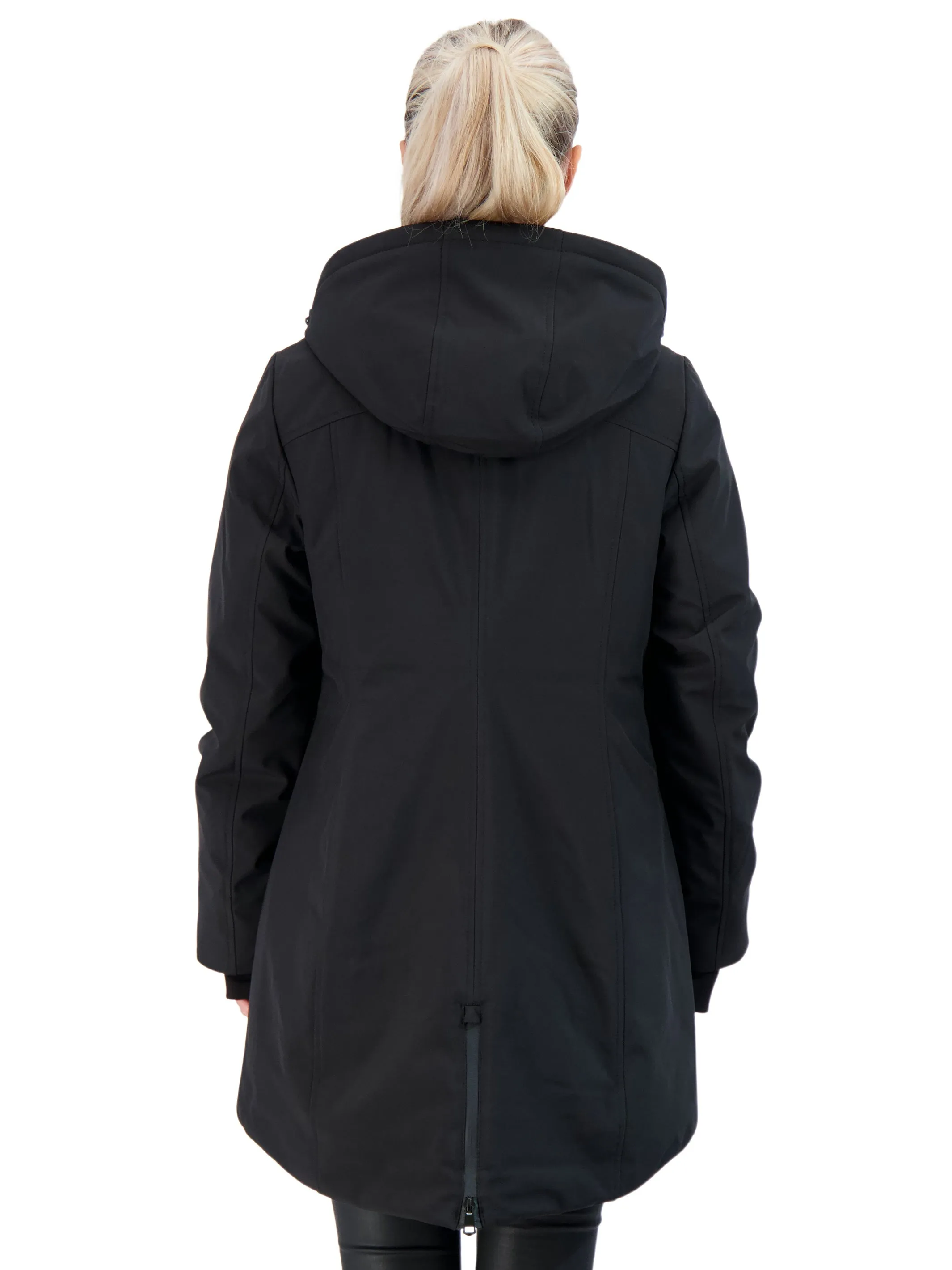 Sebby Collection Women's Heavyweight Softshell Parka