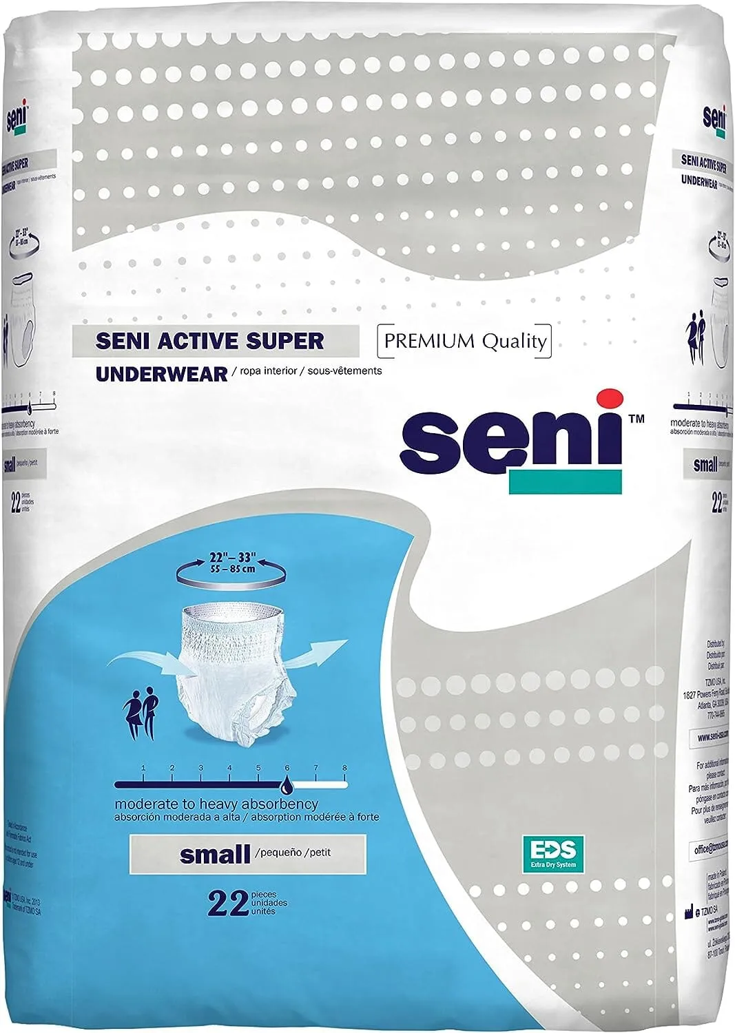 Seni Active Super Protective Underwear - Moderate to Heavy Absorbency