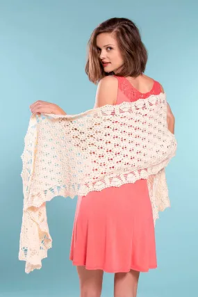 Shell Scatter Shawl