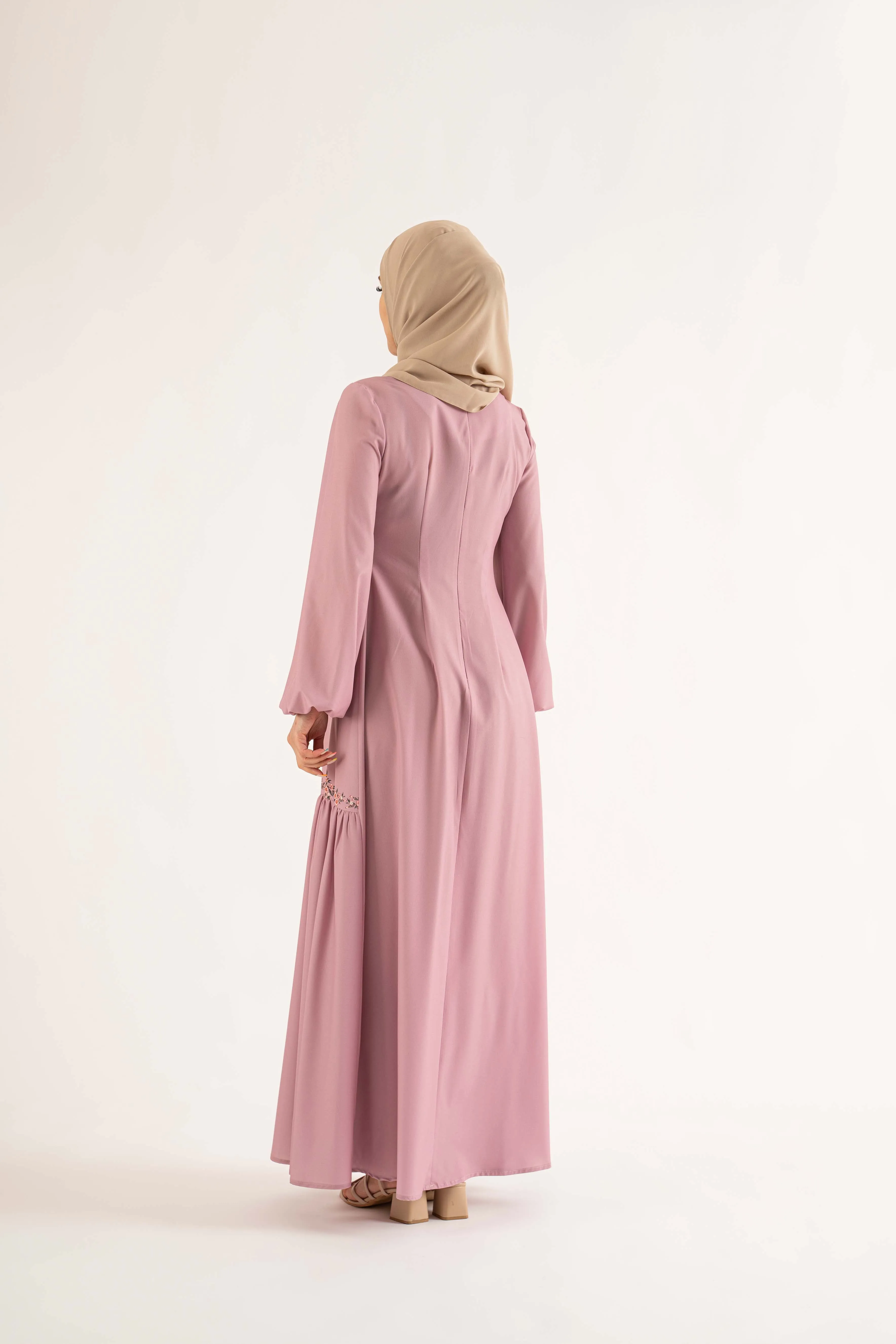 Shereen Maxi Dress - Dusty Rose