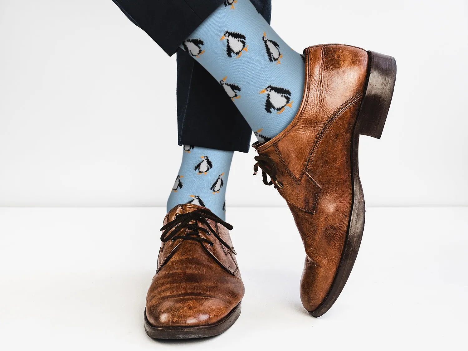 Sick Socks - Penguin -  Exotic Animal Series Casual Socks