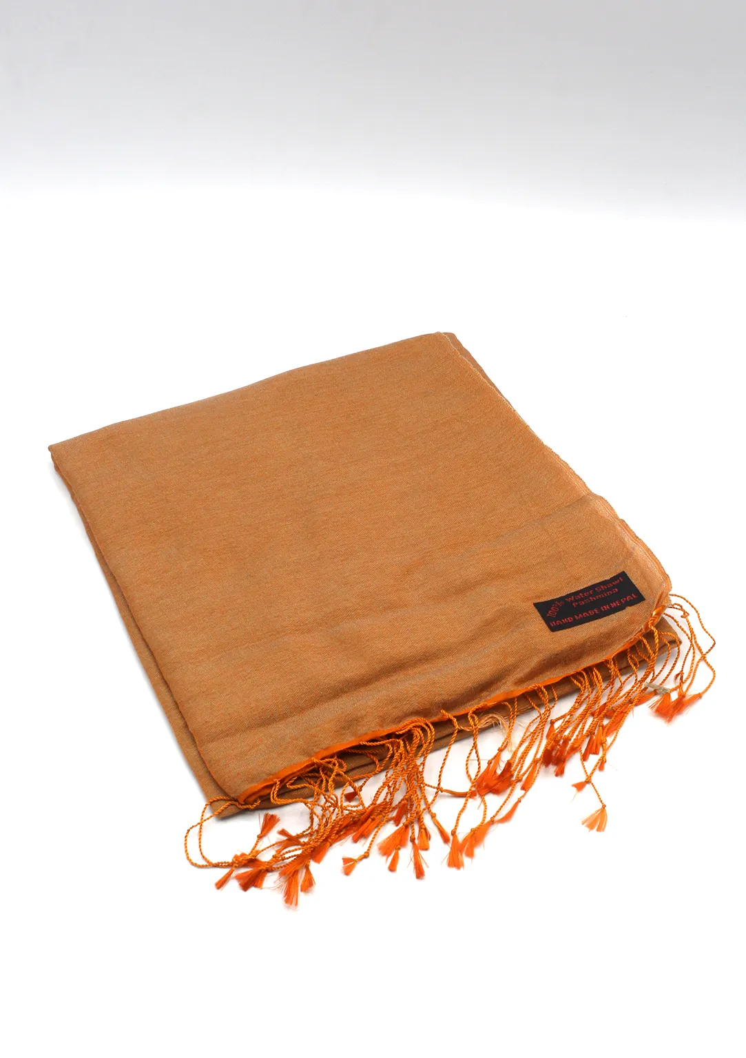 Silky Water Pashmina Shawl-Honey