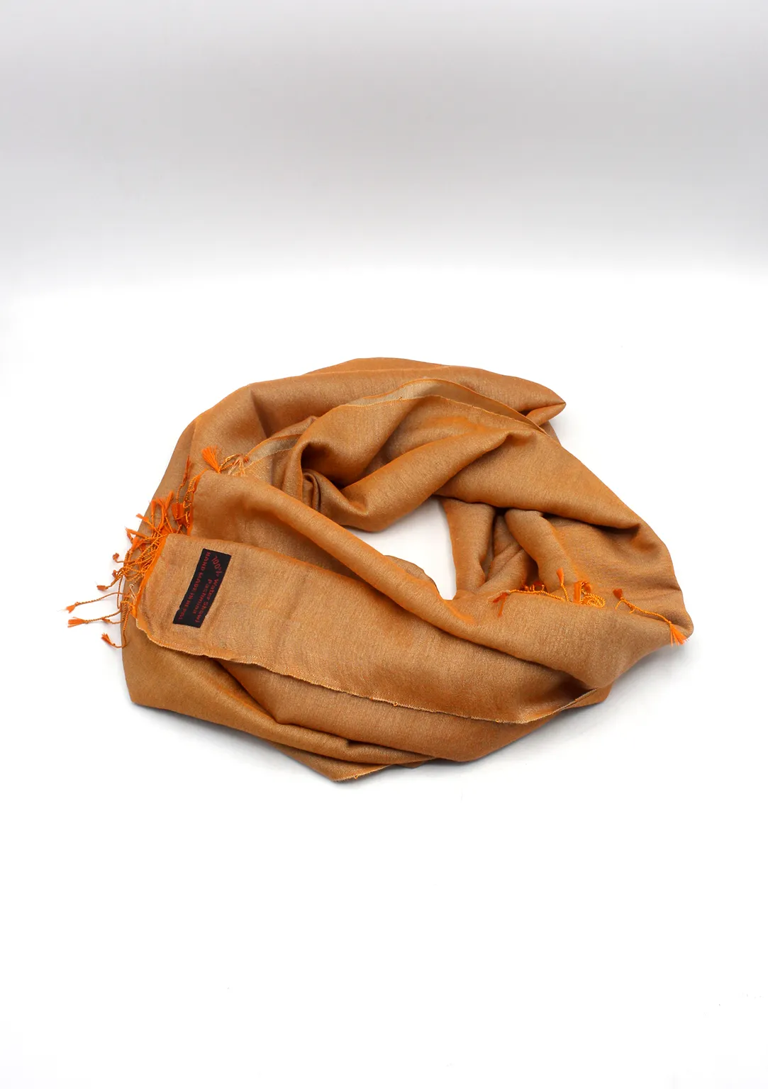 Silky Water Pashmina Shawl-Honey