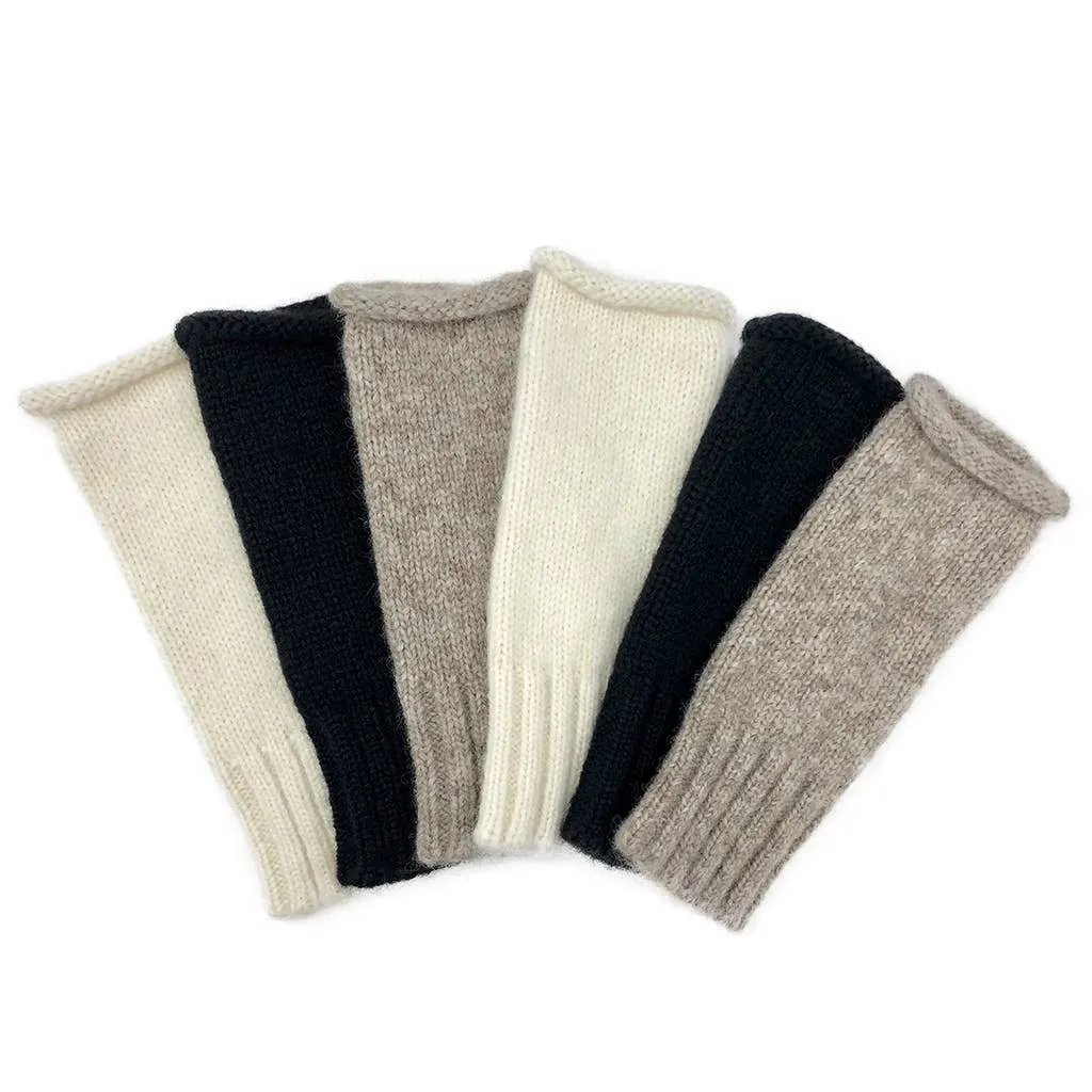 SLATE   SALT - Beige Essential Alpaca Gloves