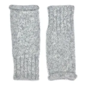 SLATE   SALT - Gray Essential Alpaca Gloves