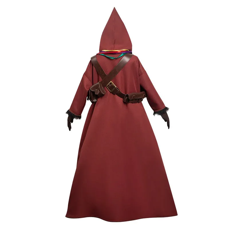 Star Wars The Mandalorian Jawa Cosplay Costume Kids Cape Outfit Halloween Party Suit