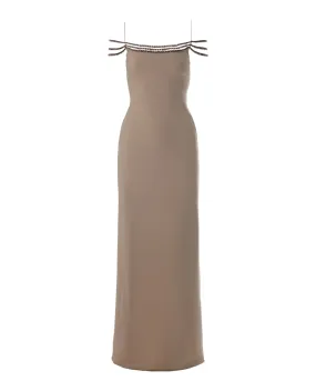 Stella McCartney Ayla Embellished Cr�pe Dress