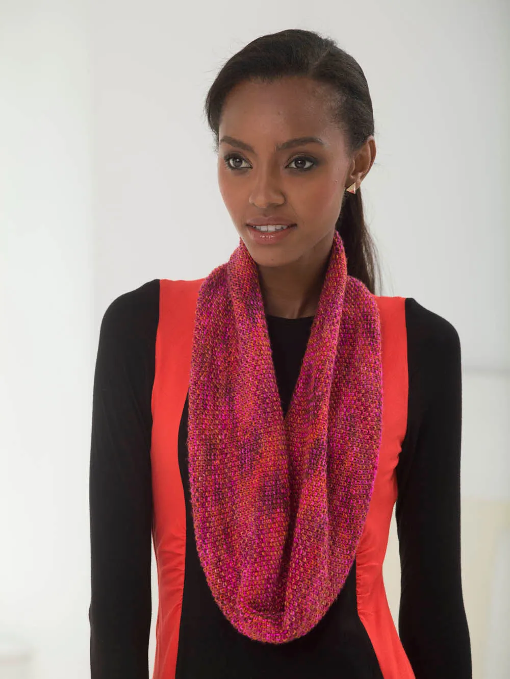 Sunset Infinity Scarf (Knit)