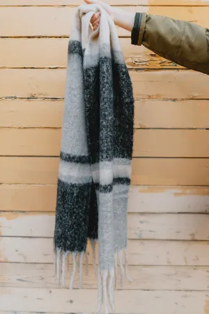 The Louella Scarf - Smoke