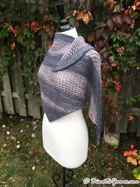 The "Biscornu" Shawl | Knitting Pattern