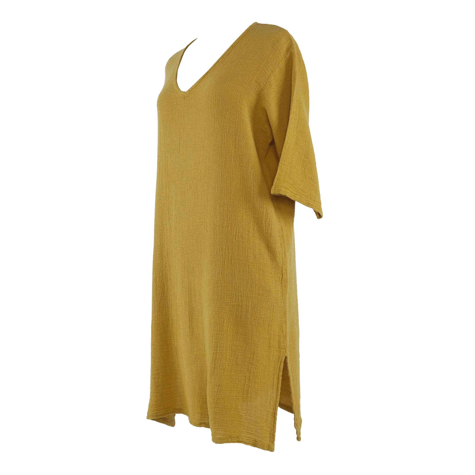 Tilos V Neck Tunic Kaftan