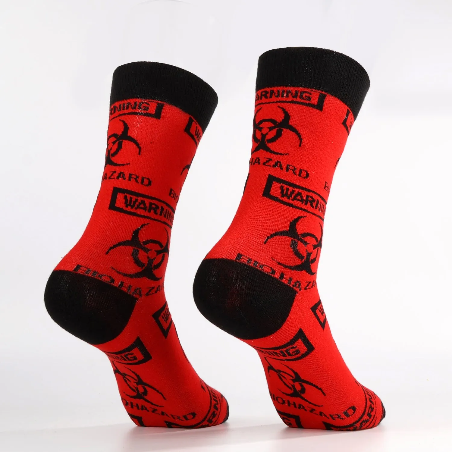 WARNING Biohazard Socks