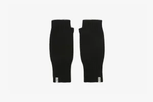 Westray Fingerless Cashmere Gloves - Black