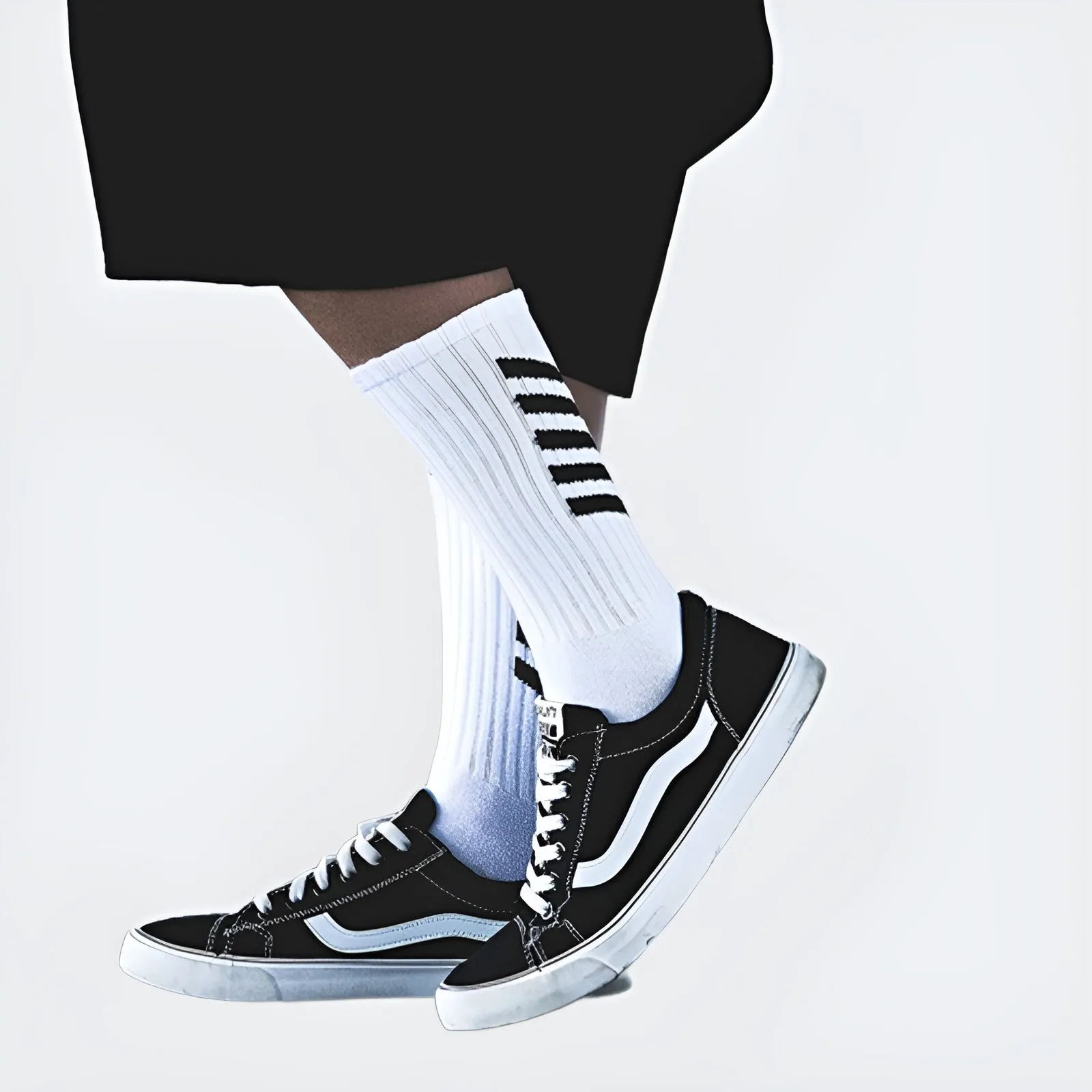 White Techwear Socks