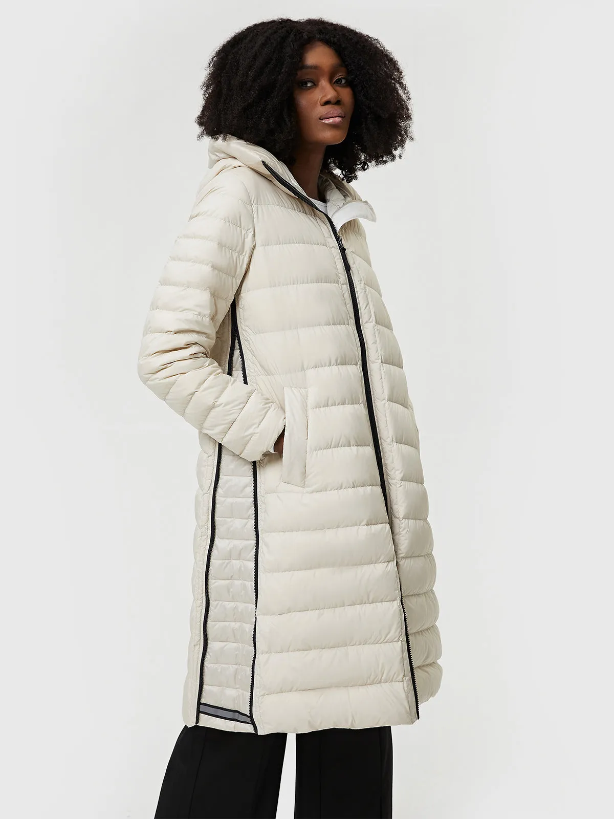 W's Fantastic Light Hooded Down Puffer Coat