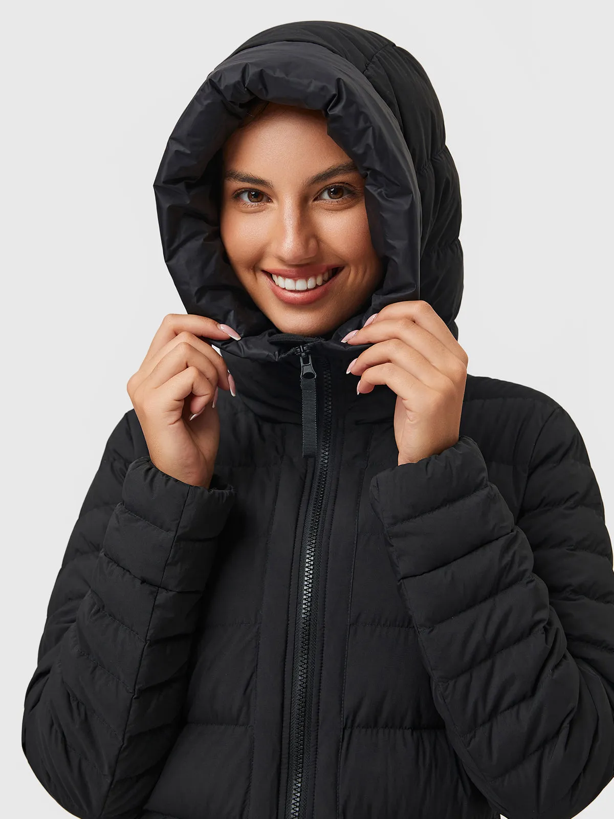 W's Fantastic Light Hooded Down Puffer Coat