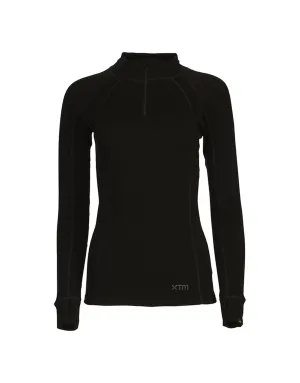 XTM Merino Womens Zip Neck 230 Thermal Top