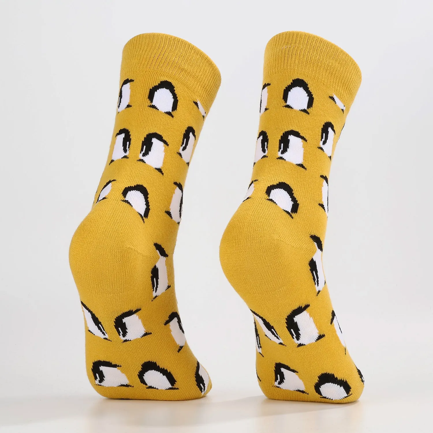 Yellow Penguin Socks