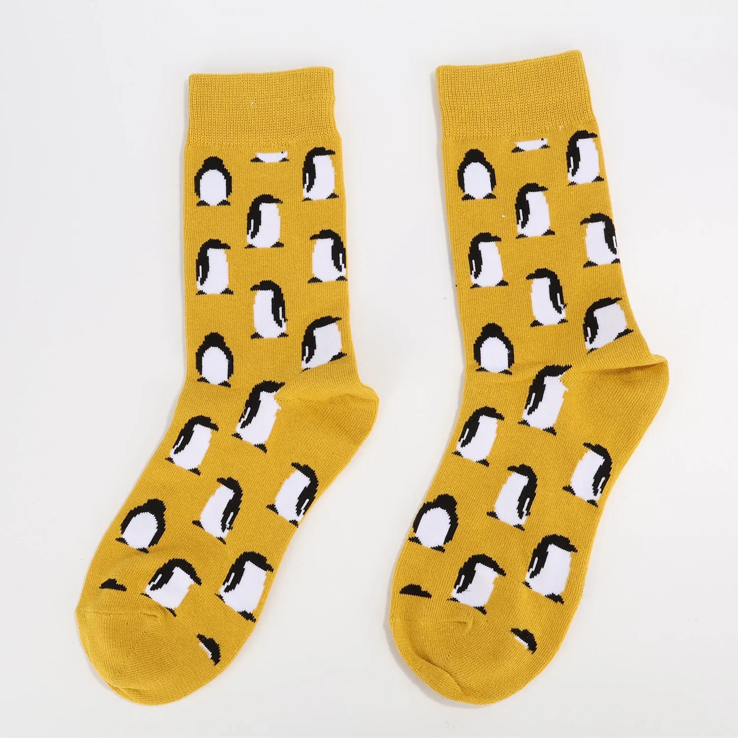 Yellow Penguin Socks