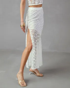 Yours Truly Lace Maxi Skirt